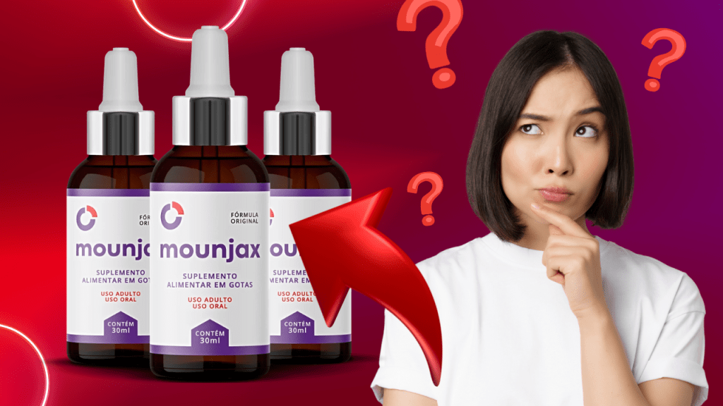 Mounjax funciona? Representação visual de incerteza sobre o produto