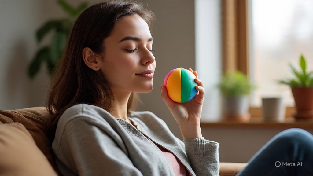 Pessoa meditando em posição de lótus em um ambiente tranquilo, simbolizando o controle do estresse como aliado da saúde.